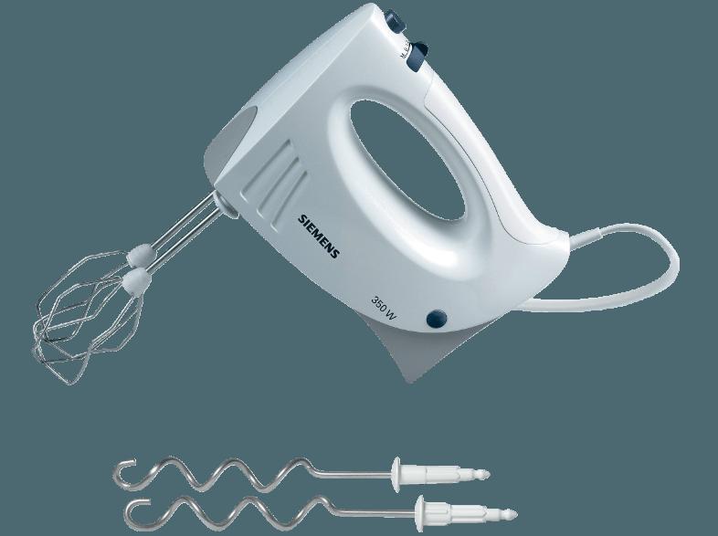 SIEMENS MQ95520N Handmixer 350 Watt Weiß, SIEMENS, MQ95520N, Handmixer, 350, Watt, Weiß