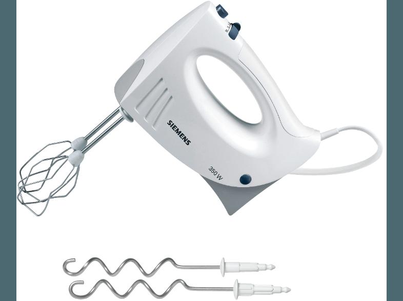 SIEMENS MQ95520N Handmixer 350 Watt Weiß, SIEMENS, MQ95520N, Handmixer, 350, Watt, Weiß