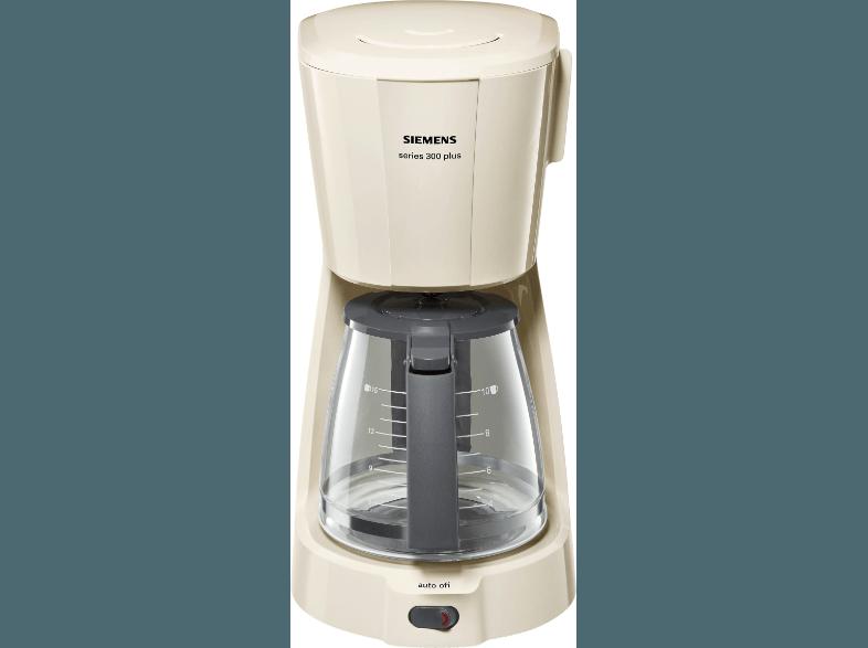 SIEMENS TC 3A 0307 Filterkaffeemaschine Creme (Glaskanne)
