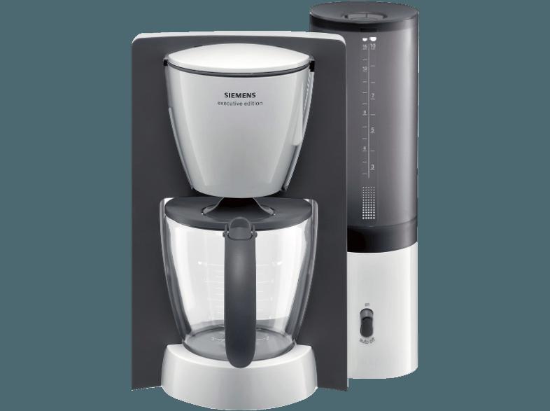 SIEMENS TC 60301 Kaffeemaschine Weiß/Dunkelgrau (Glaskanne)