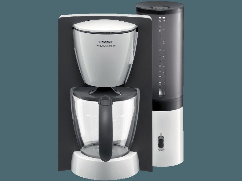 SIEMENS TC 60301 Kaffeemaschine Weiß/Dunkelgrau (Glaskanne)