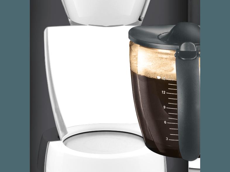SIEMENS TC 60301 Kaffeemaschine Weiß/Dunkelgrau (Glaskanne)