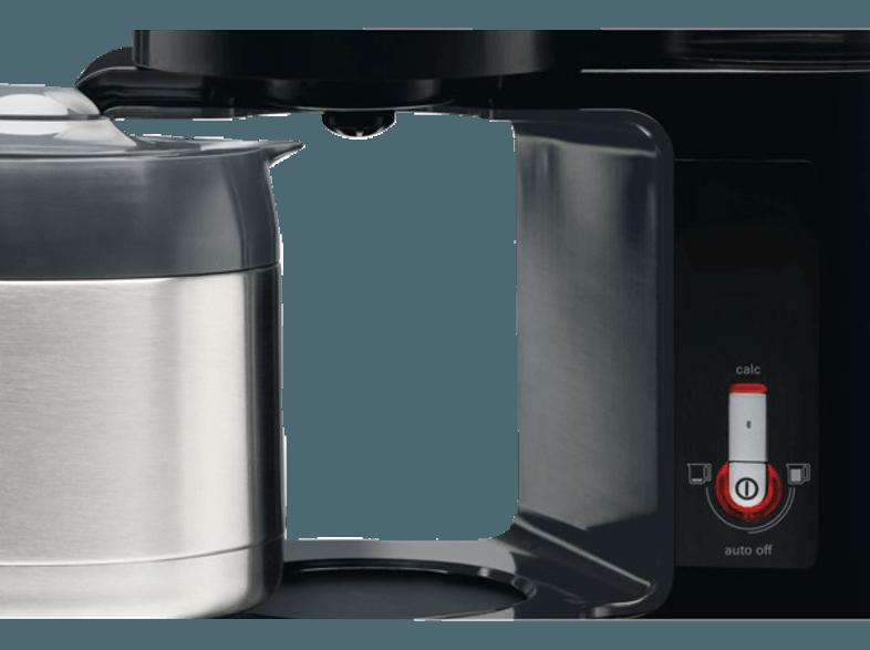 SIEMENS TC80503 Filterkaffeemaschine Schwarz/Anthrazit (doppelw. Edelstahlthermokanne mit Softgriff)