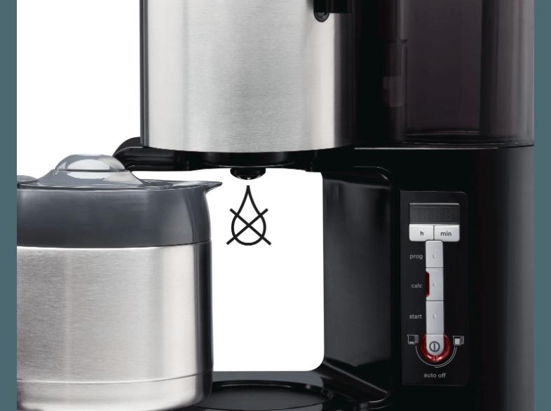 SIEMENS TC86503 Filterkaffeemaschine Schwarz/Anthrazit (doppelw. Edelstahlthermokanne mit Softgriff)