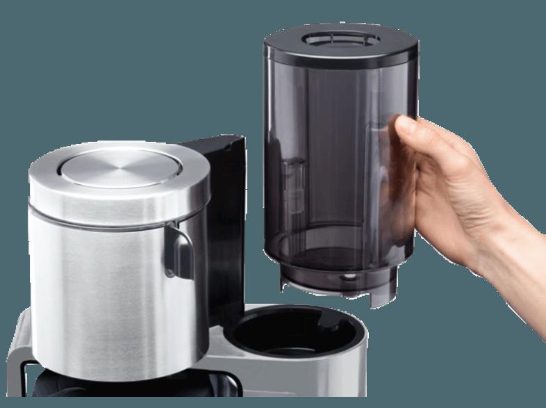 SIEMENS TC86505 Filterkaffeemaschine Urbangrau/Schwarz (doppelw. Edelstahlthermokanne mit Softgriff)