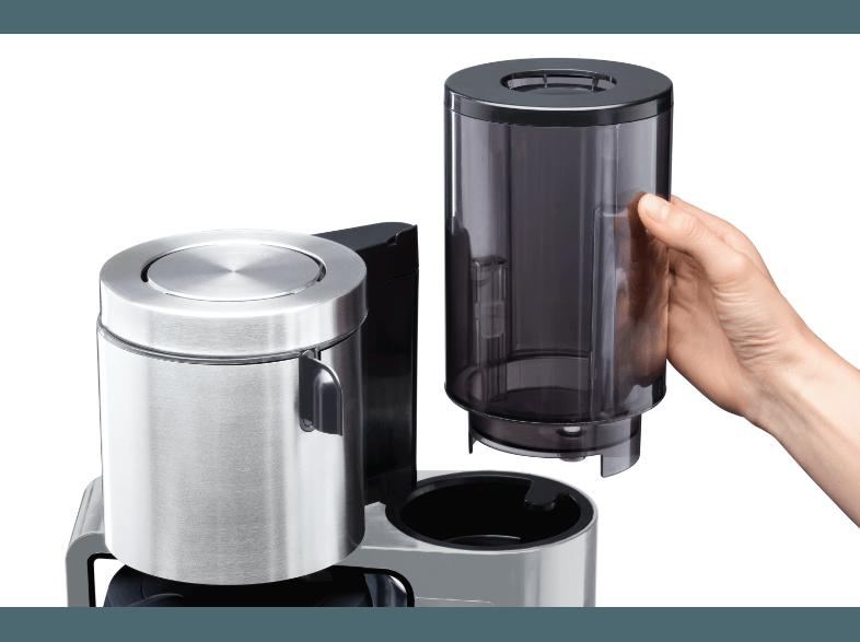 SIEMENS TC86505 Filterkaffeemaschine Urbangrau/Schwarz (doppelw. Edelstahlthermokanne mit Softgriff)