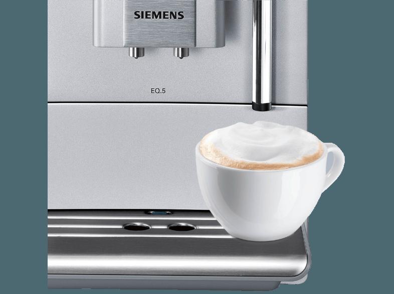 SIEMENS TE 501501 DE Kaffeemaschine (Keramikmahlwerk, 1.7 Liter, Silber/Hellgrau), SIEMENS, TE, 501501, DE, Kaffeemaschine, Keramikmahlwerk, 1.7, Liter, Silber/Hellgrau,