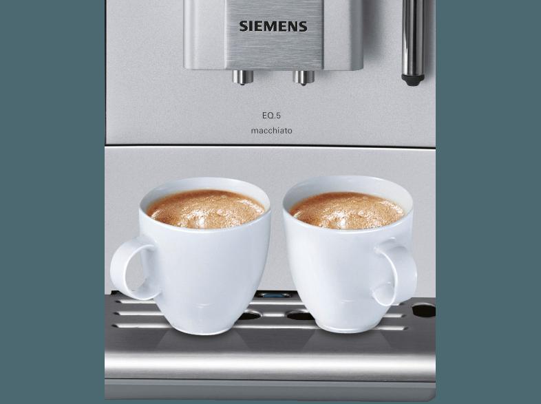 SIEMENS TE 501501 DE Kaffeemaschine (Keramikmahlwerk, 1.7 Liter, Silber/Hellgrau), SIEMENS, TE, 501501, DE, Kaffeemaschine, Keramikmahlwerk, 1.7, Liter, Silber/Hellgrau,