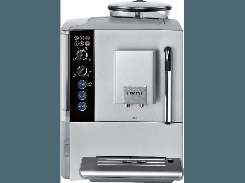 SIEMENS TE 501501 DE Kaffeemaschine (Keramikmahlwerk, 1.7 Liter, Silber/Hellgrau), SIEMENS, TE, 501501, DE, Kaffeemaschine, Keramikmahlwerk, 1.7, Liter, Silber/Hellgrau,