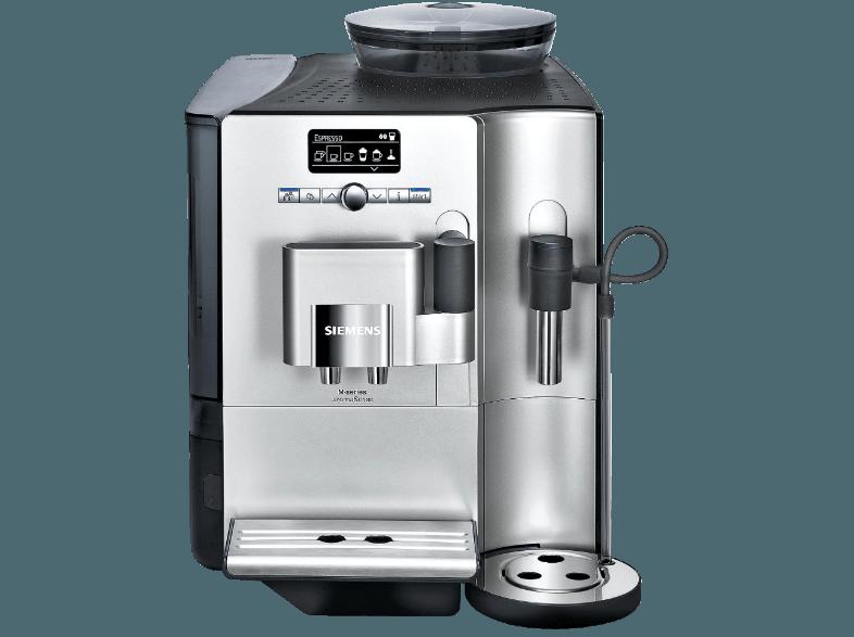 SIEMENS TE 712501 DE Espressovollautomat (Keramik-Scheibenmahlwerk, 2.1 Liter, Silber)