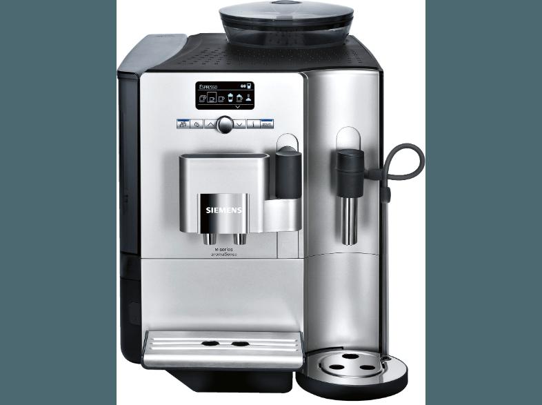 SIEMENS TE 712501 DE Espressovollautomat (Keramik-Scheibenmahlwerk, 2.1 Liter, Silber)