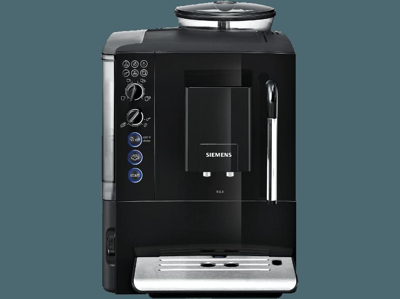 SIEMENS TE501505DE EQ.5 Espressomaschine (Keramik-Scheibenmahlwerk, 1.7 Liter, Schwarz)