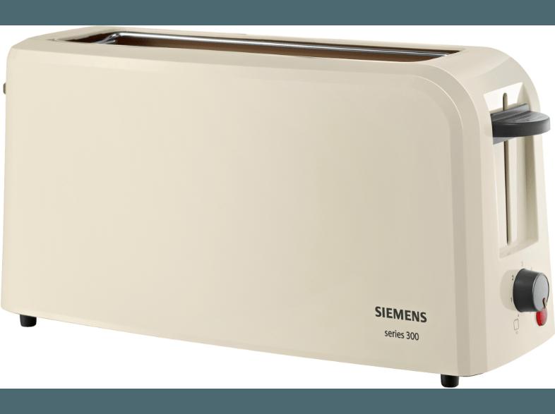 SIEMENS TT 3A0007 Toaster  (980 Watt, Schlitze: 1)