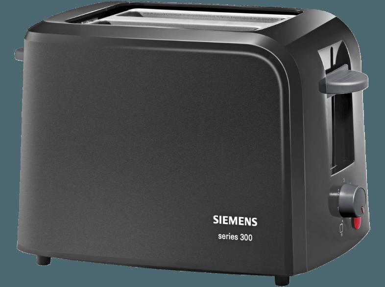 SIEMENS TT 3A0103 Toaster Schwarz (980 Watt, Schlitze: 2), SIEMENS, TT, 3A0103, Toaster, Schwarz, 980, Watt, Schlitze:, 2,