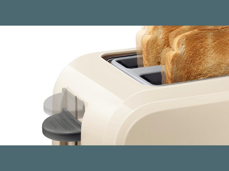 SIEMENS TT 3A0107 Toaster Creme (980 Watt, Schlitze: 2)