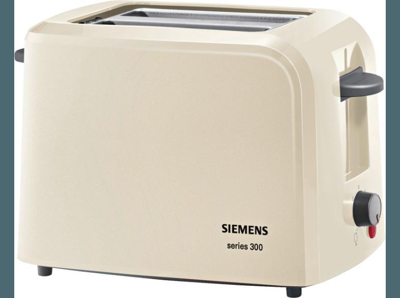 SIEMENS TT 3A0107 Toaster Creme (980 Watt, Schlitze: 2), SIEMENS, TT, 3A0107, Toaster, Creme, 980, Watt, Schlitze:, 2,