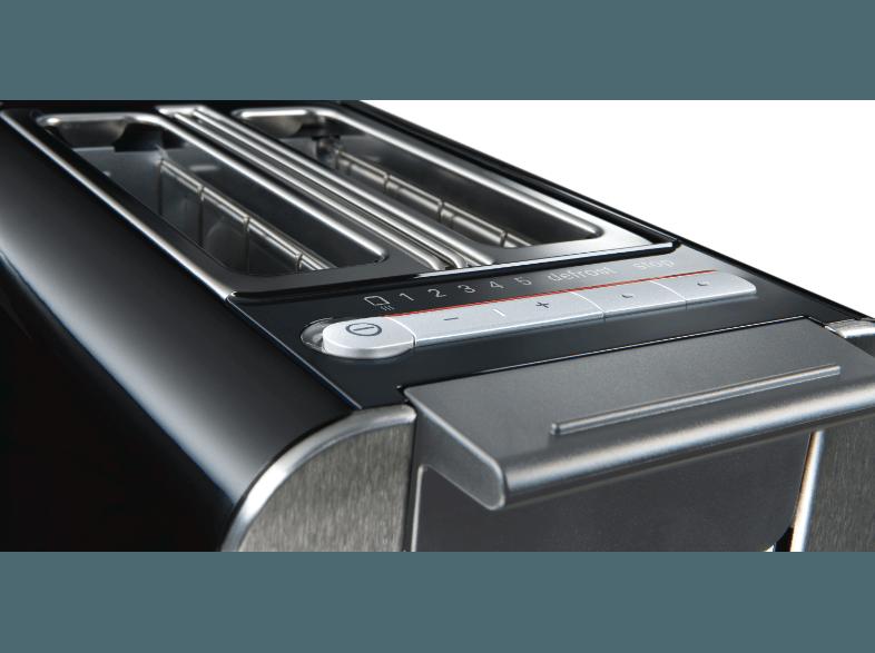 SIEMENS TT 86103 Toaster Schwarz (860 Watt, Schlitze: 2)