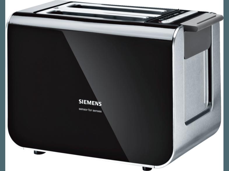 SIEMENS TT 86103 Toaster Schwarz (860 Watt, Schlitze: 2)