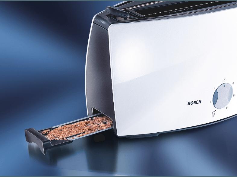 SIEMENS TT60101 Toaster Weiß (900 Watt, Schlitze: 1)