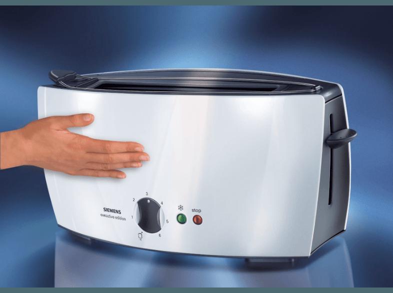 SIEMENS TT60101 Toaster Weiß (900 Watt, Schlitze: 1)