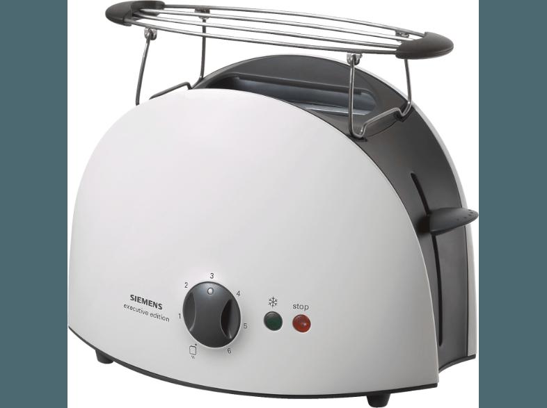 SIEMENS TT61101 Toaster Weiß (900 Watt, Schlitze: 2)