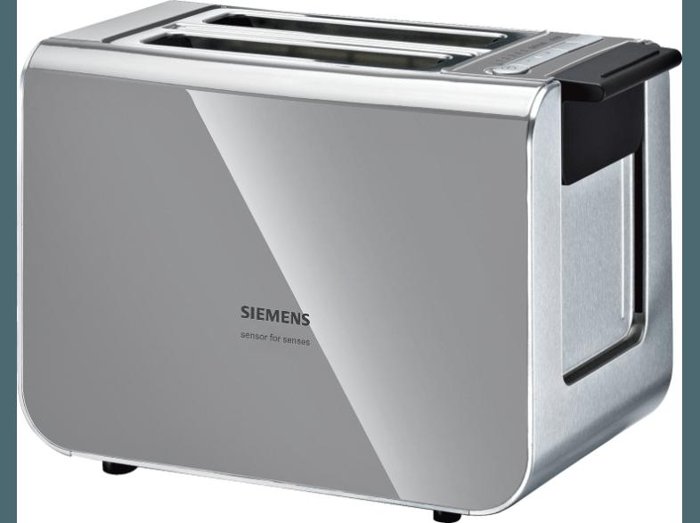 SIEMENS TT86105 Toaster Grau/Schwarz (860 Watt, Schlitze: 2), SIEMENS, TT86105, Toaster, Grau/Schwarz, 860, Watt, Schlitze:, 2,