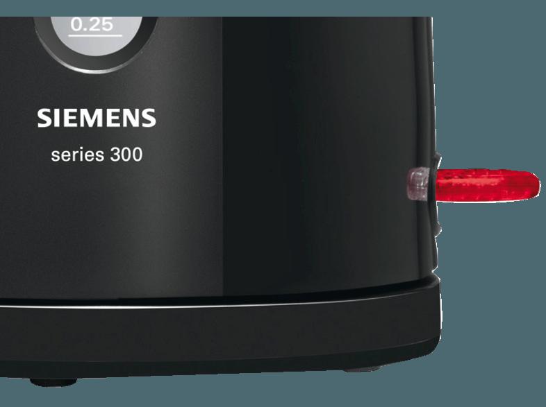 SIEMENS TW 3A0103 Wasserkocher Schwarz/Dunkelgrau (2400 Watt, 1.7 Liter), SIEMENS, TW, 3A0103, Wasserkocher, Schwarz/Dunkelgrau, 2400, Watt, 1.7, Liter,