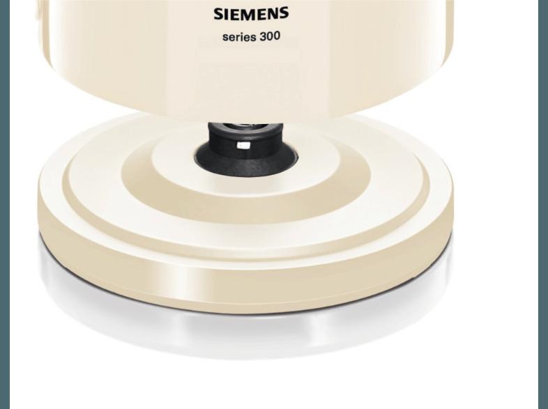 SIEMENS TW 3A0107 Wasserkocher Creme/Dunkelgrau (2400 Watt, 1.7 Liter), SIEMENS, TW, 3A0107, Wasserkocher, Creme/Dunkelgrau, 2400, Watt, 1.7, Liter,