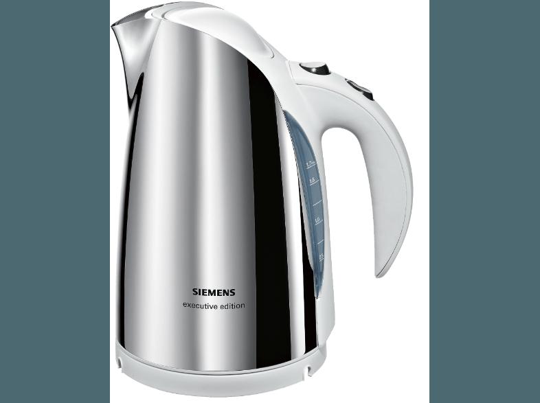 SIEMENS TW 63101 Wasserkocher Edelstahl hochglanz poliert/Weiß (2400 Watt, 1.7 Liter), SIEMENS, TW, 63101, Wasserkocher, Edelstahl, hochglanz, poliert/Weiß, 2400, Watt, 1.7, Liter,