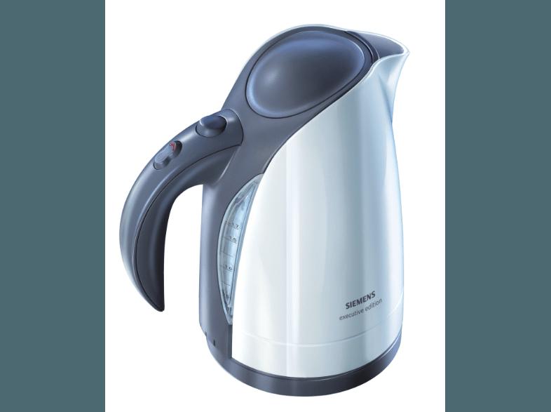 SIEMENS TW60101 Wasserkocher Weiß (2400 Watt, 1.7 Liter)