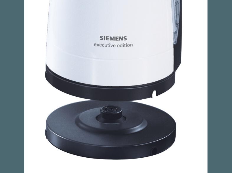 SIEMENS TW60101 Wasserkocher Weiß (2400 Watt, 1.7 Liter)