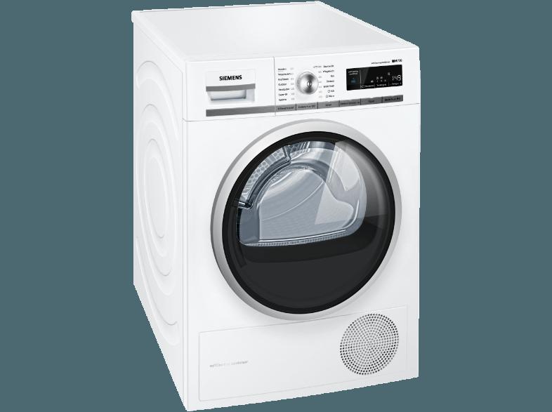 SIEMENS WT47W560 Kondensationstrockner mit Wärmepumpentechnologie (8 kg, A  )