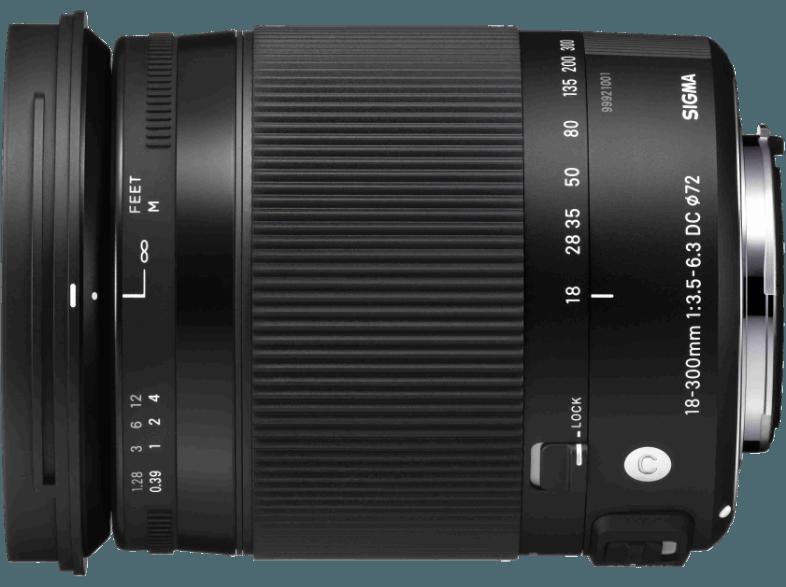 SIGMA 18-300mm F3,5-6,3 DC Macro HSM OS Canon Standardzoom für Canon (18 mm- 300 mm, f/3.5-6.3)