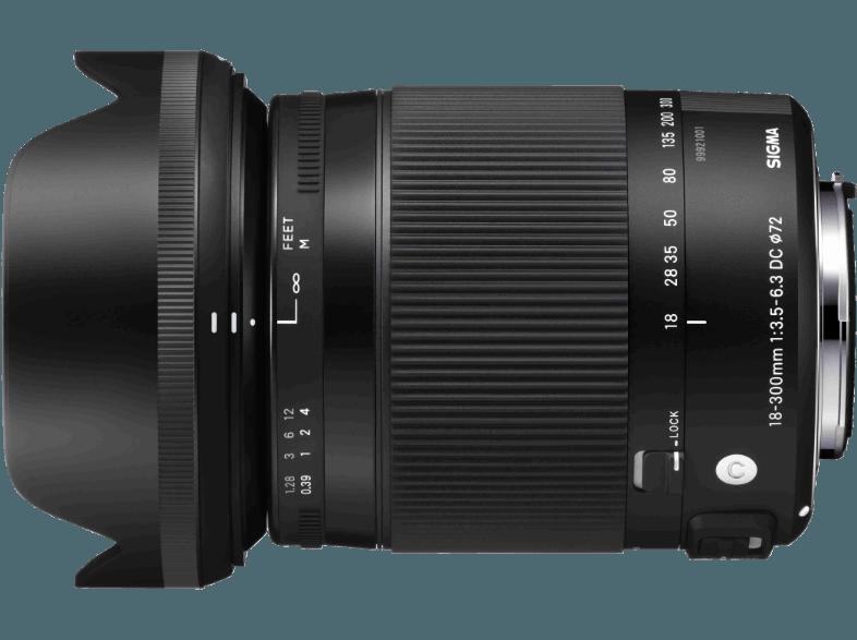 SIGMA 18-300mm F3,5-6,3 DC Macro HSM OS Canon Standardzoom für Canon (18 mm- 300 mm, f/3.5-6.3)