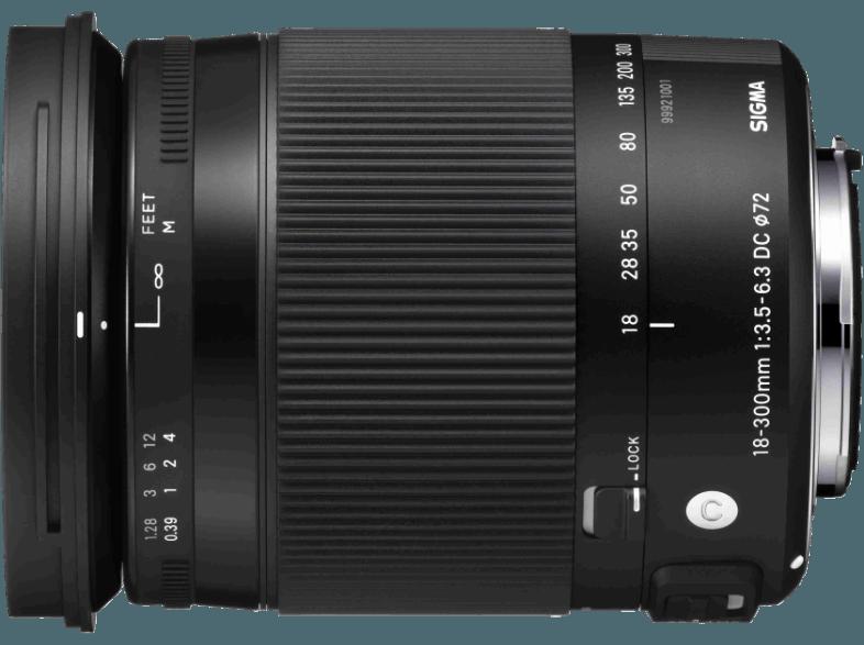 SIGMA 18-300mm F3,5-6,3 DC Macro HSM Sony Standardzoom für Sony (18 mm- 300 mm, f/3.5-6.3)