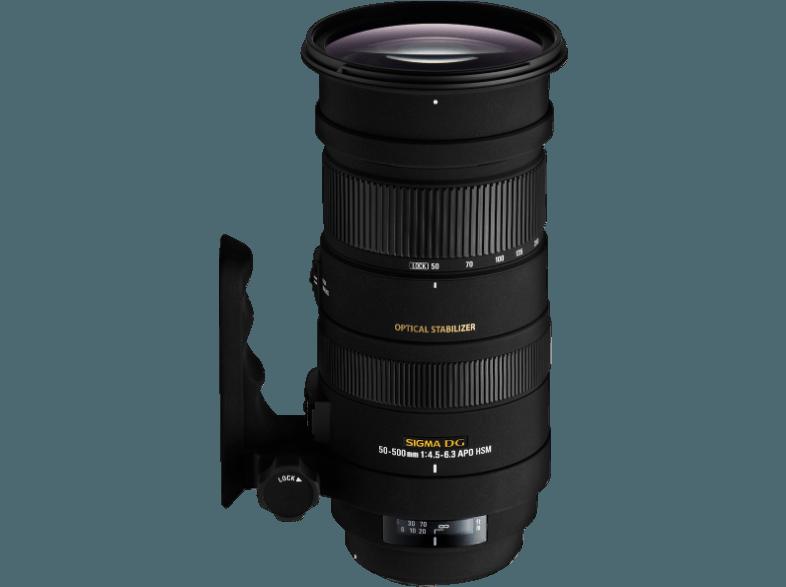 SIGMA 50-500mm F4,5-6,3 DG OS HSM Nikon Standardzoom für Nikon AF (50 mm- 500 mm, f/4.5-6.3)