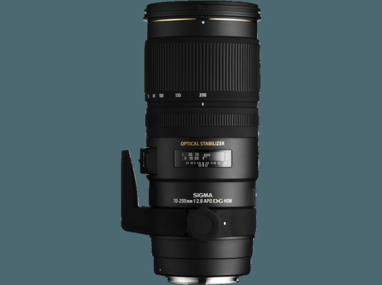 SIGMA 70-200mm F2,8 EX DG OS HSM Telezoom für Canon (70 mm- 200 mm, f/2.8)