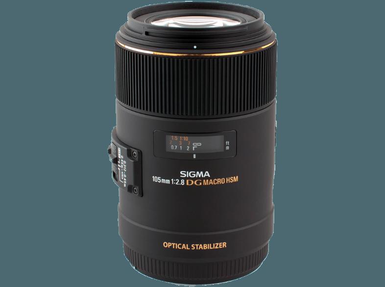 SIGMA MAKRO 105mm F2.8 EX DG OS HSM Nikon Makro-Telezoom für Nikon F ( 105 mm, f/4-5.6)