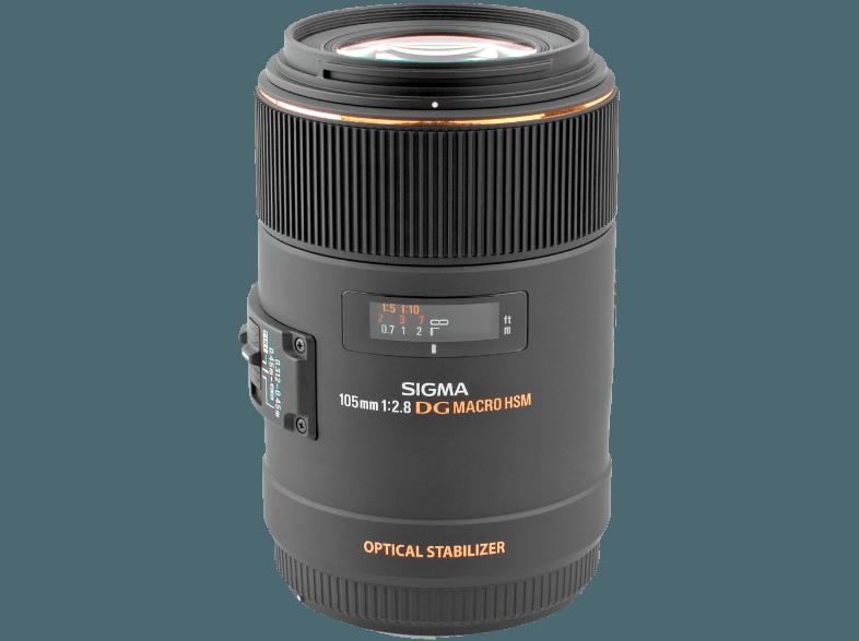 SIGMA MAKRO 105mm F2.8 EX DG OS HSM Nikon Makro-Telezoom für Nikon F ( 105 mm, f/4-5.6)