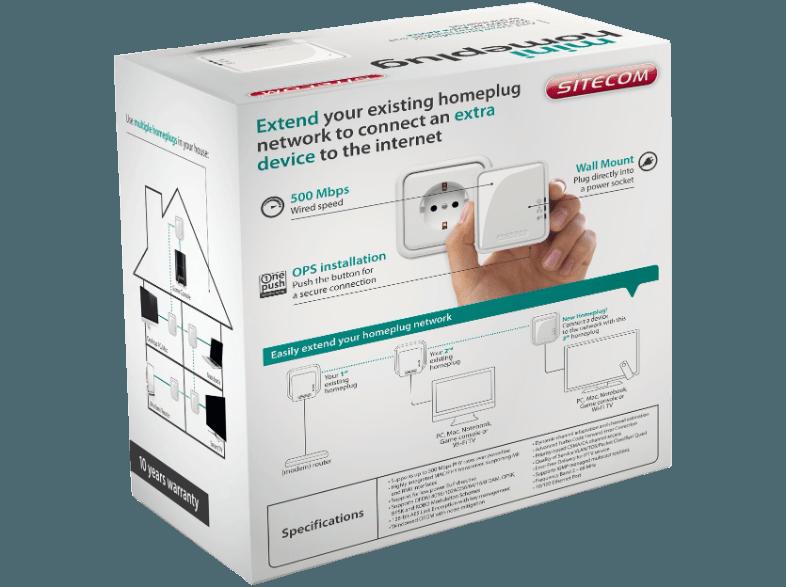 SITECOM LN 550 Powerline-Adapter