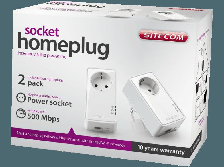 SITECOM LN 553 Powerline-Adapter