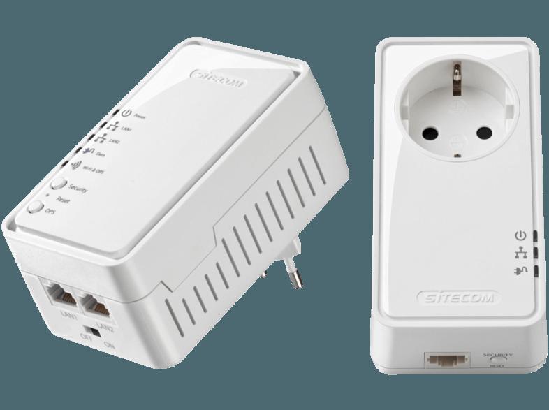 SITECOM LN 555 Powerline-Adapter, WLAN Access Point, SITECOM, LN, 555, Powerline-Adapter, WLAN, Access, Point