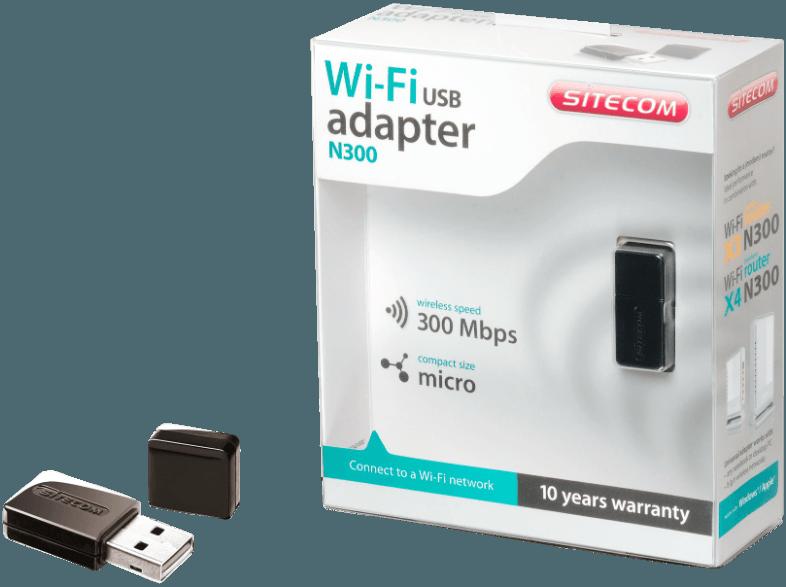 SITECOM WLA 2100 USB WLAN-Adapter, SITECOM, WLA, 2100, USB, WLAN-Adapter