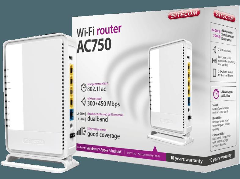 SITECOM WLR 5002 WLAN-AC-Router, SITECOM, WLR, 5002, WLAN-AC-Router