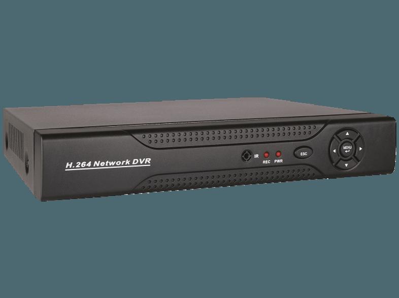 SMARTWARES DVR620S 4-Kanal Digitalrekorder inkl. 500 GB Festplatte