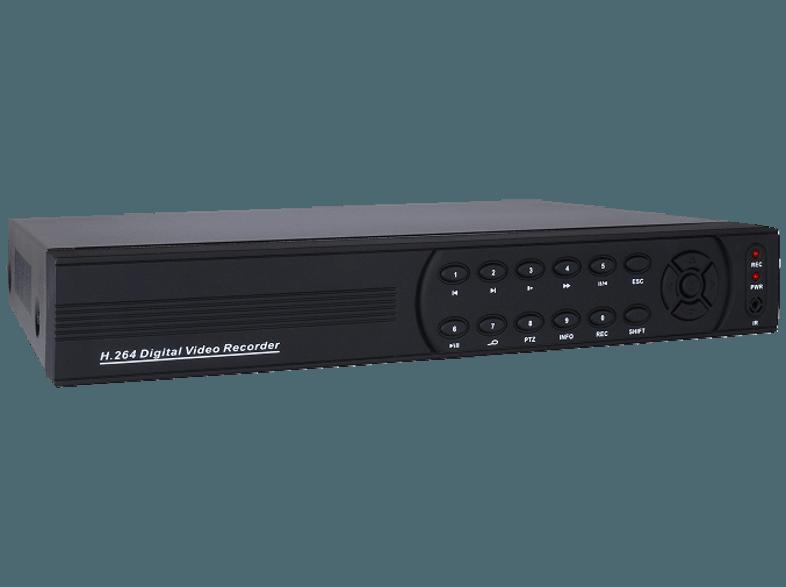 SMARTWARES DVR830S 8-Kanal Digitalrekorder inkl. 500 GB Festplatte, SMARTWARES, DVR830S, 8-Kanal, Digitalrekorder, inkl., 500, GB, Festplatte