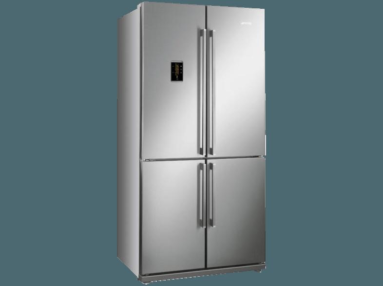 SMEG FQ 60 XPE Side-by-Side (455 kWh/Jahr, A , 1820 mm hoch, Edelstahl)