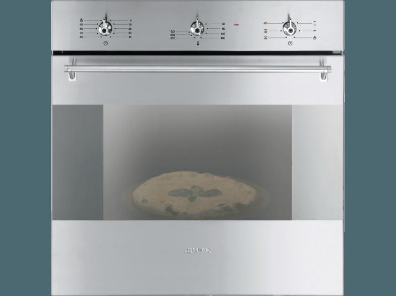 SMEG SF381XPZ Backofen (Einbaugerät, A, 66 Liter/Jahr, 597 mm breit)