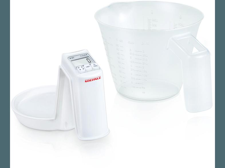 SOEHNLE 66221 Baking Star Digitale Küchenwaage (Max. Tragkraft: 3 kg, 1-g-genau)