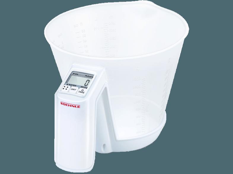 SOEHNLE 66221 Baking Star Digitale Küchenwaage (Max. Tragkraft: 3 kg, 1-g-genau)